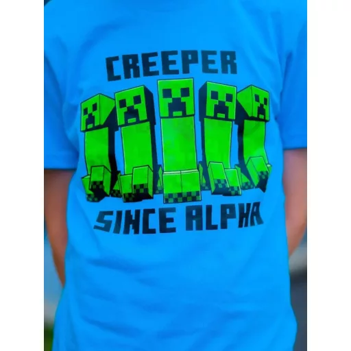 Minecraft gyerek rövid pizsama