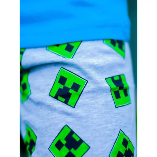 Minecraft gyerek rövid pizsama