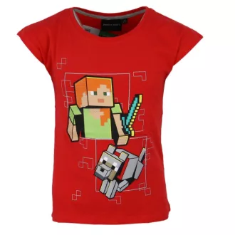 Minecraft gyerek rövid póló, felső