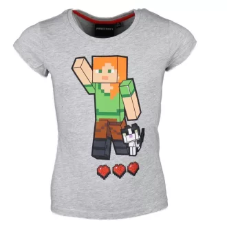 Minecraft gyerek rövid póló, felső