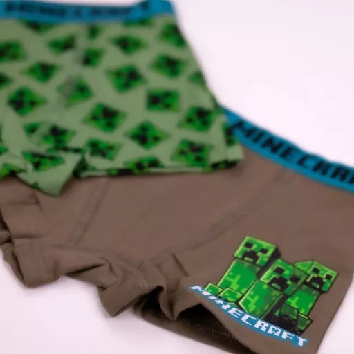 Fashion UK Minecraft gyerek boxeralsó 2 darab/csomag (134)