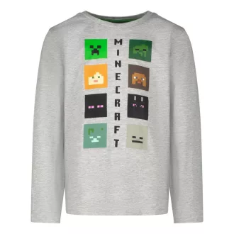 Minecraft gyerek hosszú ujjú póló, felső