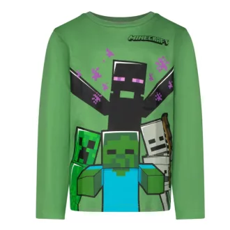 Minecraft gyerek hosszú ujjú póló, felső