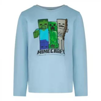 Minecraft gyerek hosszú ujjú póló, felső