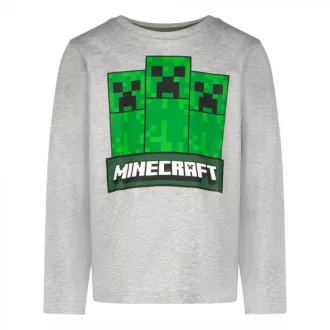 Minecraft gyerek hosszú ujjú póló, felső
