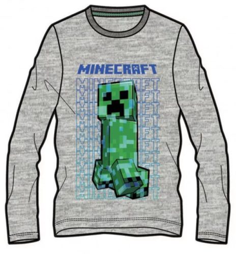 Minecraft gyerek hosszú ujjú póló, felső (140)