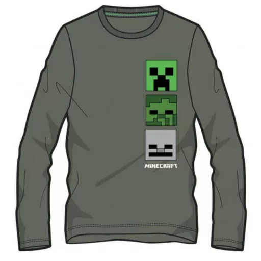 Minecraft gyerek hosszú ujjú póló, felső (152)