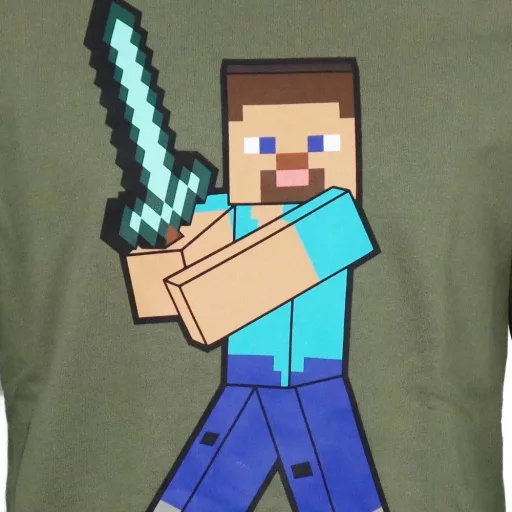 Minecraft gyerek pulóver