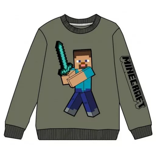 Minecraft gyerek pulóver