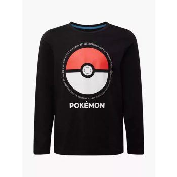 Pokémon Battle gyerek hosszú ujjú póló, felső (140)