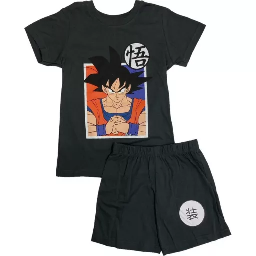 Dragon Ball Saiyan Black gyerek rövid pizsama 116