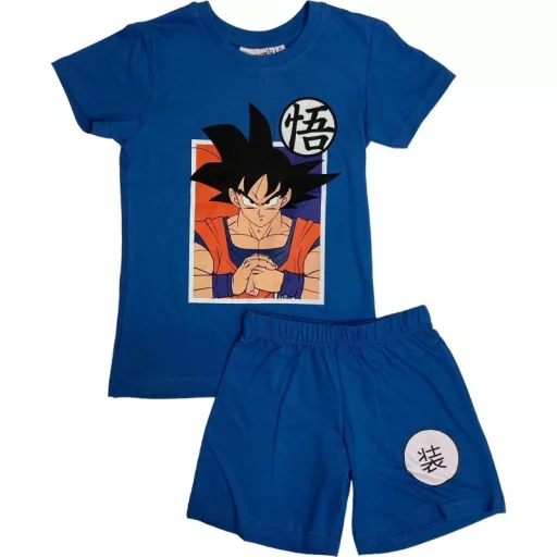 Dragon Ball Saiyan Blue gyerek rövid pizsama 110