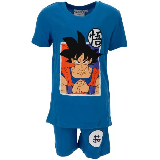Dragon Ball Saiyan Blue gyerek rövid pizsama 122