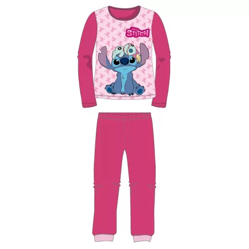 Disney Lilo és Stitch, A csillagkutya Scrump Pink gyerek hosszú pizsama 104