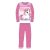 Unikornis Princess Pink gyerek hosszú pizsama 16