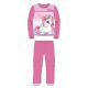 Unikornis Princess Pink gyerek hosszú pizsama 16
