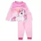 Unikornis Princess Light Pink gyerek hosszú pizsama 104