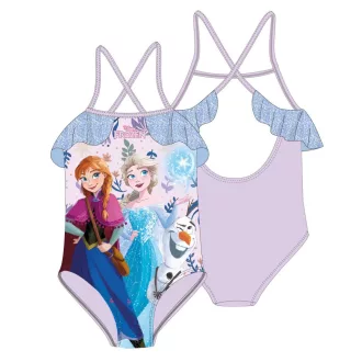 Disney Jégvarázs Sisters Light Purple gyerek fürdőruha, úszó 7 - 8 év / 122 - 128 cm