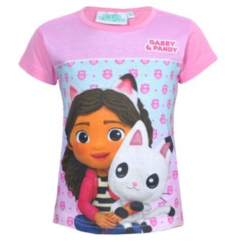 Gabi babaháza Pandy Light Pink gyerek rövid póló, felső 2 év