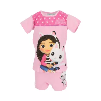 Gabi babaháza Pandy Paws Light Pink gyerek rövid pizsama 122