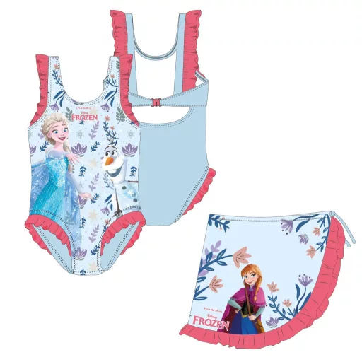 Disney Jégvarázs Frolic gyerek fürdőruha és sarong szett 110/116
