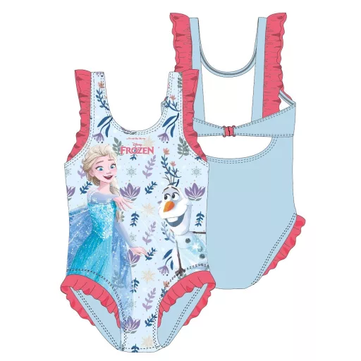 Disney Jégvarázs Frolic gyerek fürdőruha és sarong szett 122/128