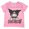 Hello Kitty Kuromi Pink gyerek rövid póló, felső 104