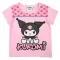 Hello Kitty Kuromi Light Pink gyerek rövid póló, felső 116
