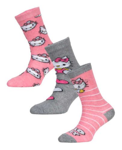 Hello Kitty gyerek zokni (3 pár) (23/26)