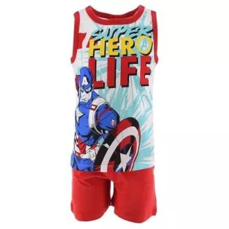 Bosszúállók Hero Life Red gyerek rövid pizsama 98