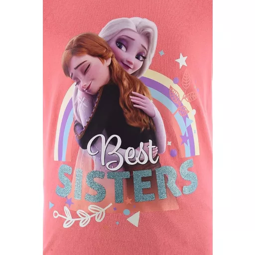 Disney Jégvarázs Best Sisters Peach gyerek rövid pizsama 110