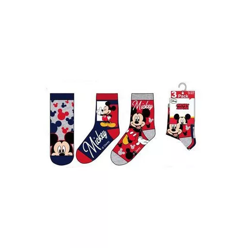 Disney Mickey gyerek zokni (3 pár)