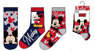 Disney Mickey gyerek zokni (3 pár)