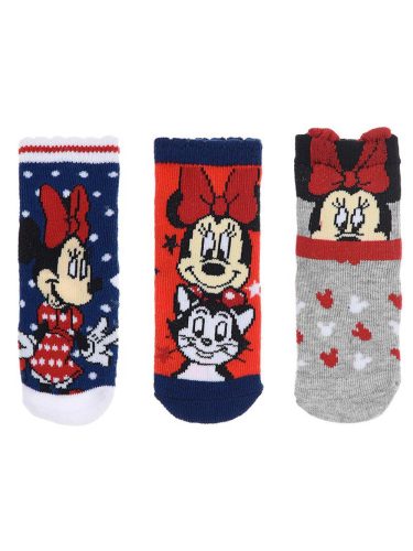 Disney Minnie baba zokni (3 pár) (6-12 hó)