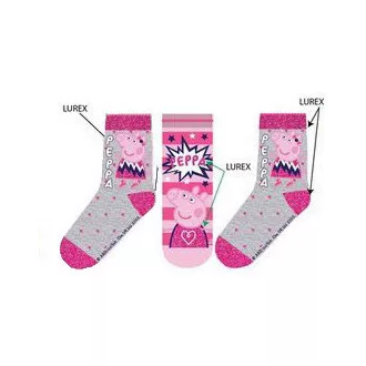 Peppa malac gyerek zokni (3 pár)