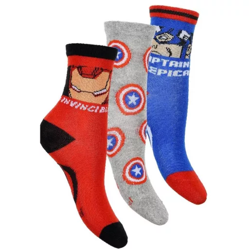 Bosszúállók gyerek zokni (3 pár)