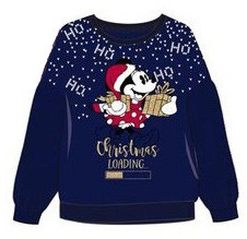 Disney Mickey karácsonyi gyerek pulóver