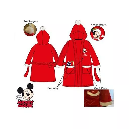 Disney Mickey karácsonyi gyerek köntös