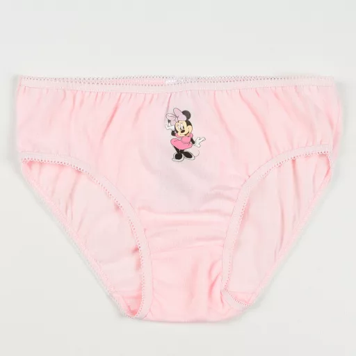 Disney Minnie Purple Dots gyerek fehérnemű, bugyi 3 darab/csomag 116/128