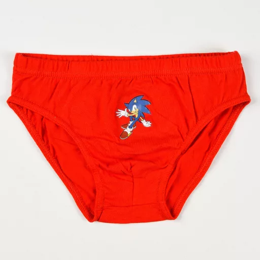 Sonic, a sündisznó Gotta Go gyerek fehérnemű, alsó 3 darab/csomag 98/104