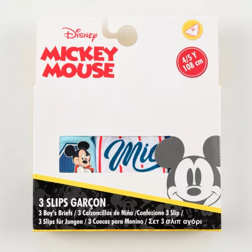 Disney Mickey All-Stars gyerek fehérnemű, alsó 3 darab/csomag 110/116