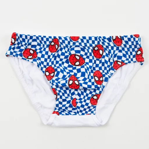 Pókember Checked gyerek fehérnemű, alsó 3 darab/csomag 110/116