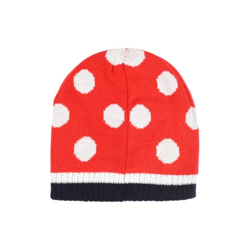 Hello Kitty Cute Dots Red gyerek sapka + kesztyű szett