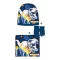 Jurassic World Attack Dark Blue gyerek sapka + snood + kesztyű szett