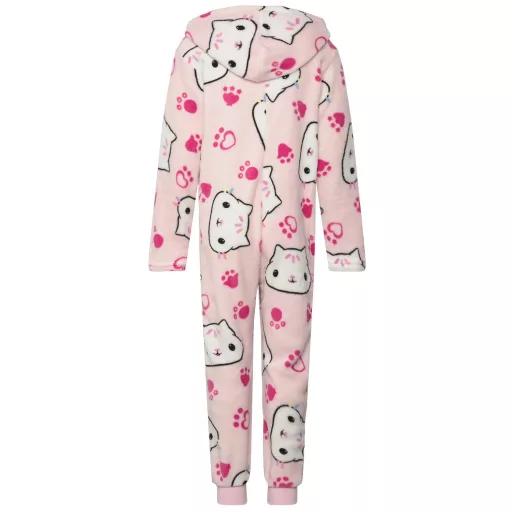Gabi babaháza Cat Pink gyerek hosszú pizsama, overál 116