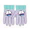 Gabi babaháza Love Purple gyerek kesztyű