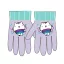 Gabi babaháza Love Purple gyerek kesztyű