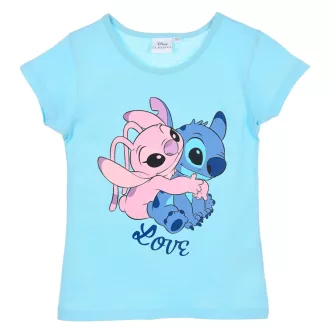 Disney Lilo és Stitch, A csillagkutya Love gyerek rövid póló, felső 3 év
