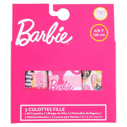 Barbie gyerek fehérnemű, bugyi 3 darab/csomag (104/110)