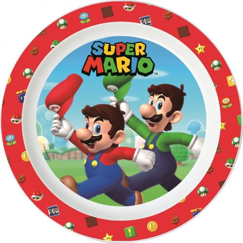 Super Mario micro lapostányér 22cm